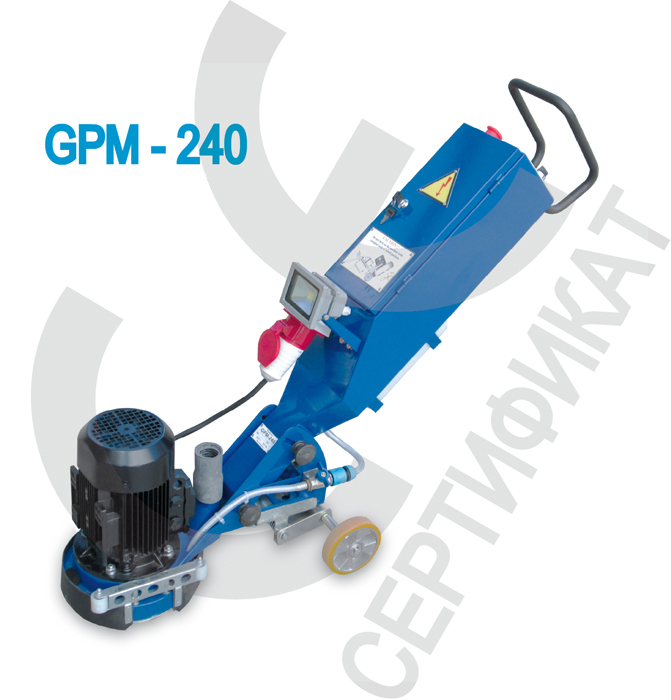 Однодисковая шлифовально-полировальная машина SPEKTRUM GPM-240 (кромочник)